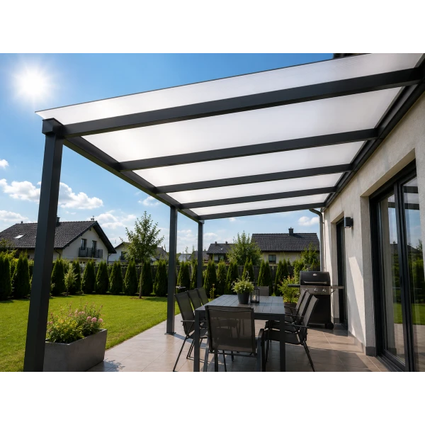 Poliwęglan lity opal mleczny JASNY 6 mm - płyta 2050 × 4000 mm LT70%