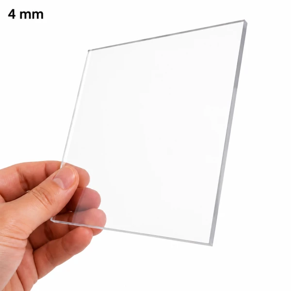 Poliwęglan lity przezroczysty 4 mm - płyta 2050 × 3050 mm