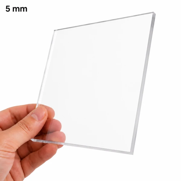 Poliwęglan lity przezroczysty 5 mm - płyta 2050 × 6100 mm