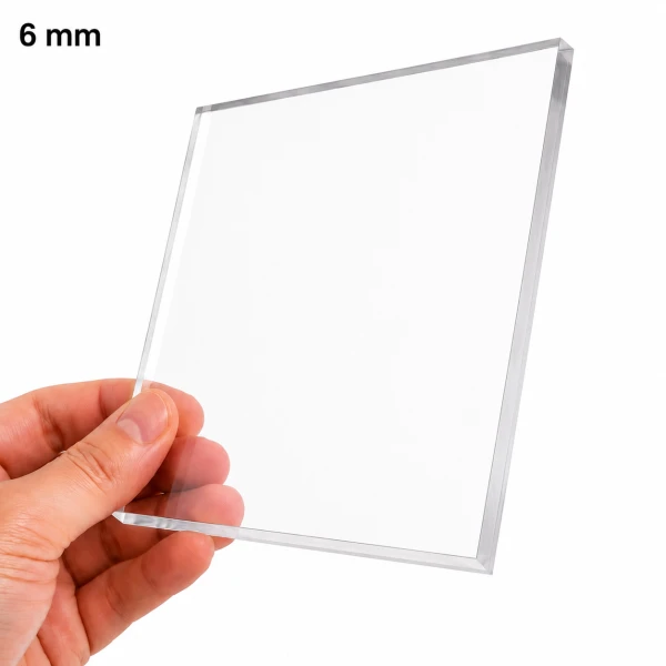Poliwęglan lity przezroczysty 6 mm - płyta 2050 × 3050 mm