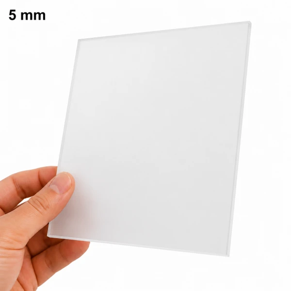 Poliwęglan lity opal mleczny 5 mm - płyta 2050 × 3050 mm LT38%