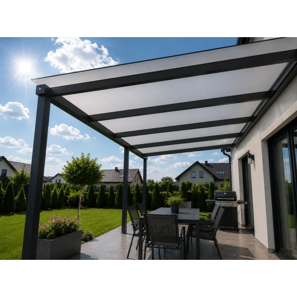 Poliwęglan lity opal mleczny 5 mm - płyta 2050 × 3050 mm LT38%