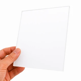 Poliwęglan lity opal mleczny jasny 6 mm - płyta 2050 × 4000 mm LT70%